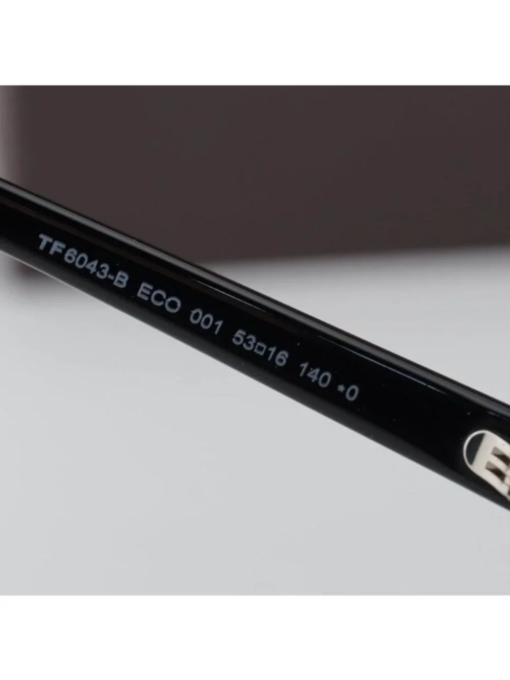Tom Ford FT6043-B 001 Square Eyeglasses 53mm - Black/Blue Light Block
